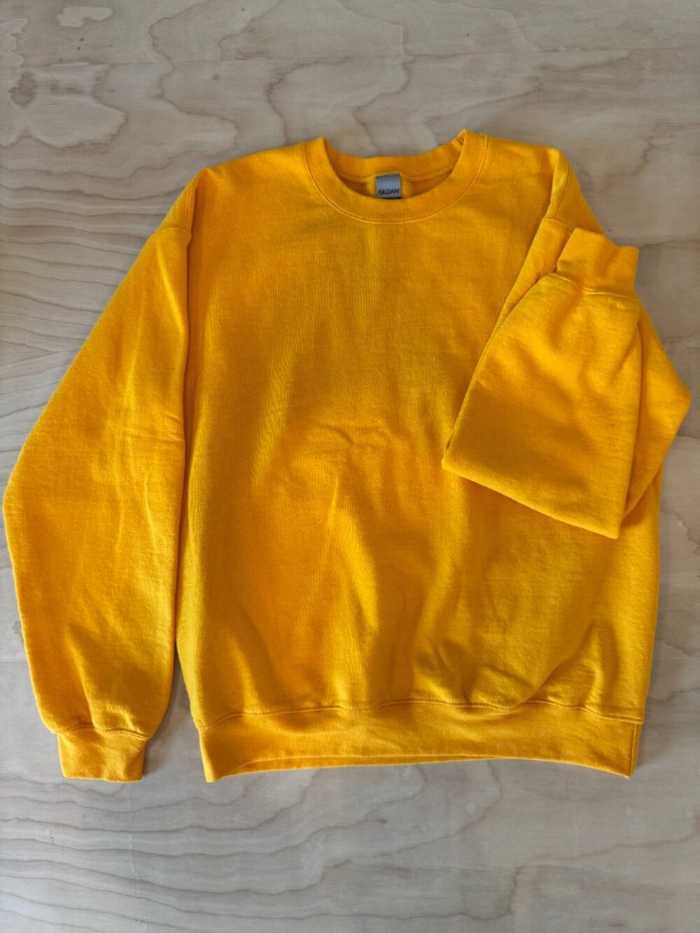 Gildan Yellow Sweatshirt